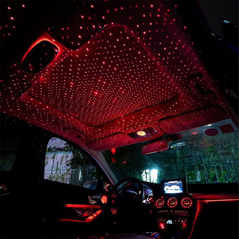 AFKSMILE LED-Sternenhimmel USB-Nachtlicht für das Auto-Dachhimmel, Plug-and-Play