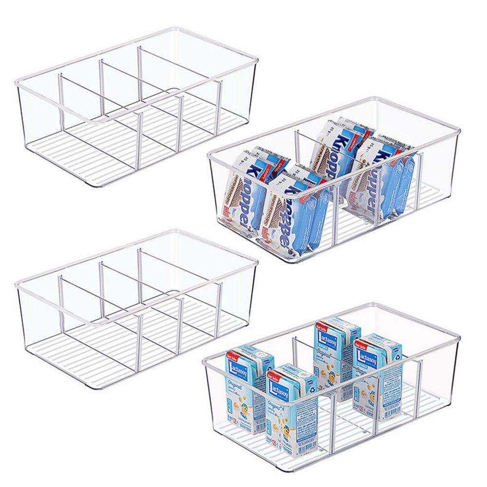 zggzerg Aufbewahrungsbox Kühlschrank Organizer mit 4 günstig online kaufen