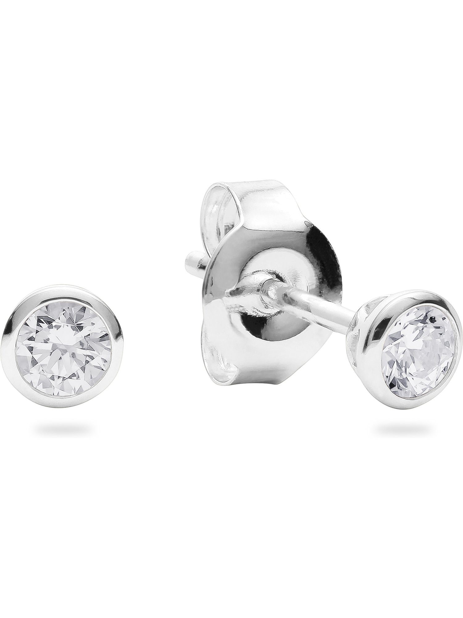 CHRIST Paar Ohrstecker CHRIST Damen-Ohrstecker 2 Diamant