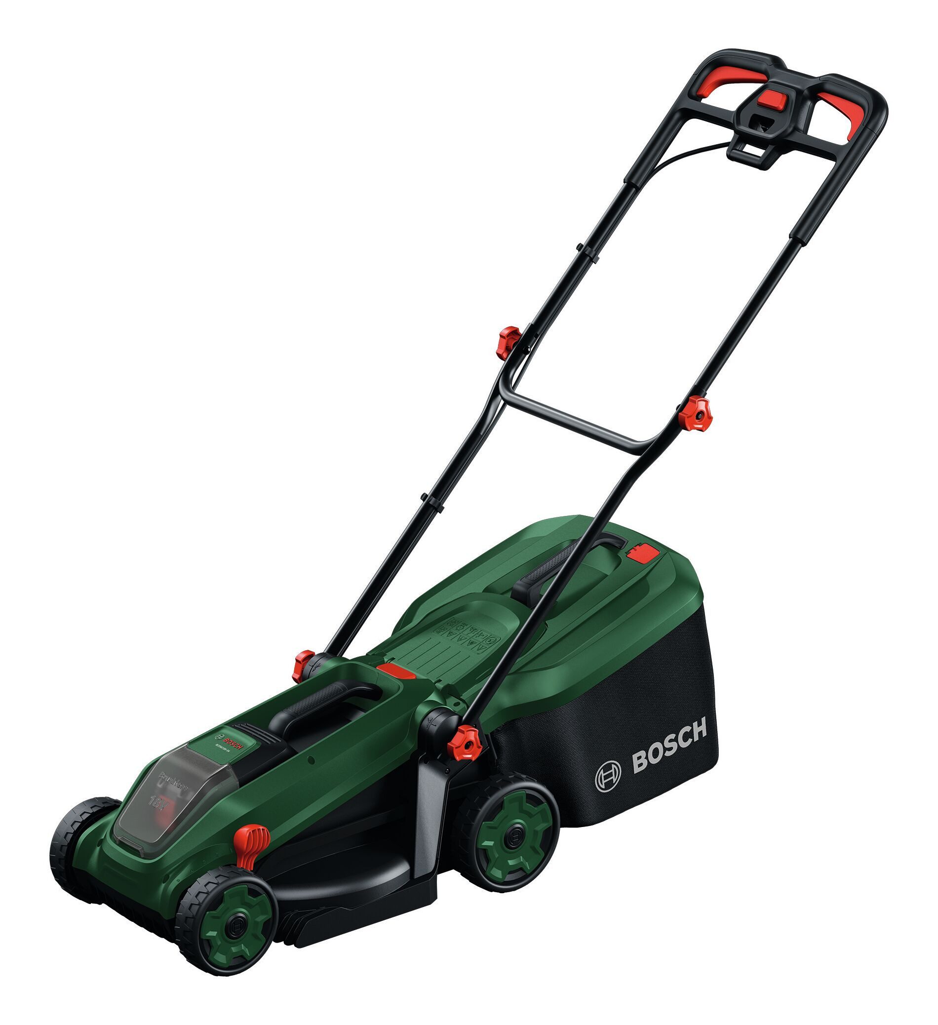 BOSCH Akkurasenmäher Rotak 18V-34, 34 cm Schnittbreite, Ohne Akku - im Karton