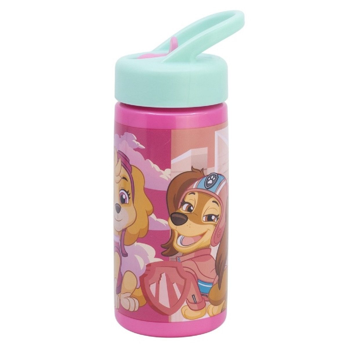 PAW PATROL Trinkflasche Kinder Wasserflasche 410 ml für Alltag Schule und unterwegs