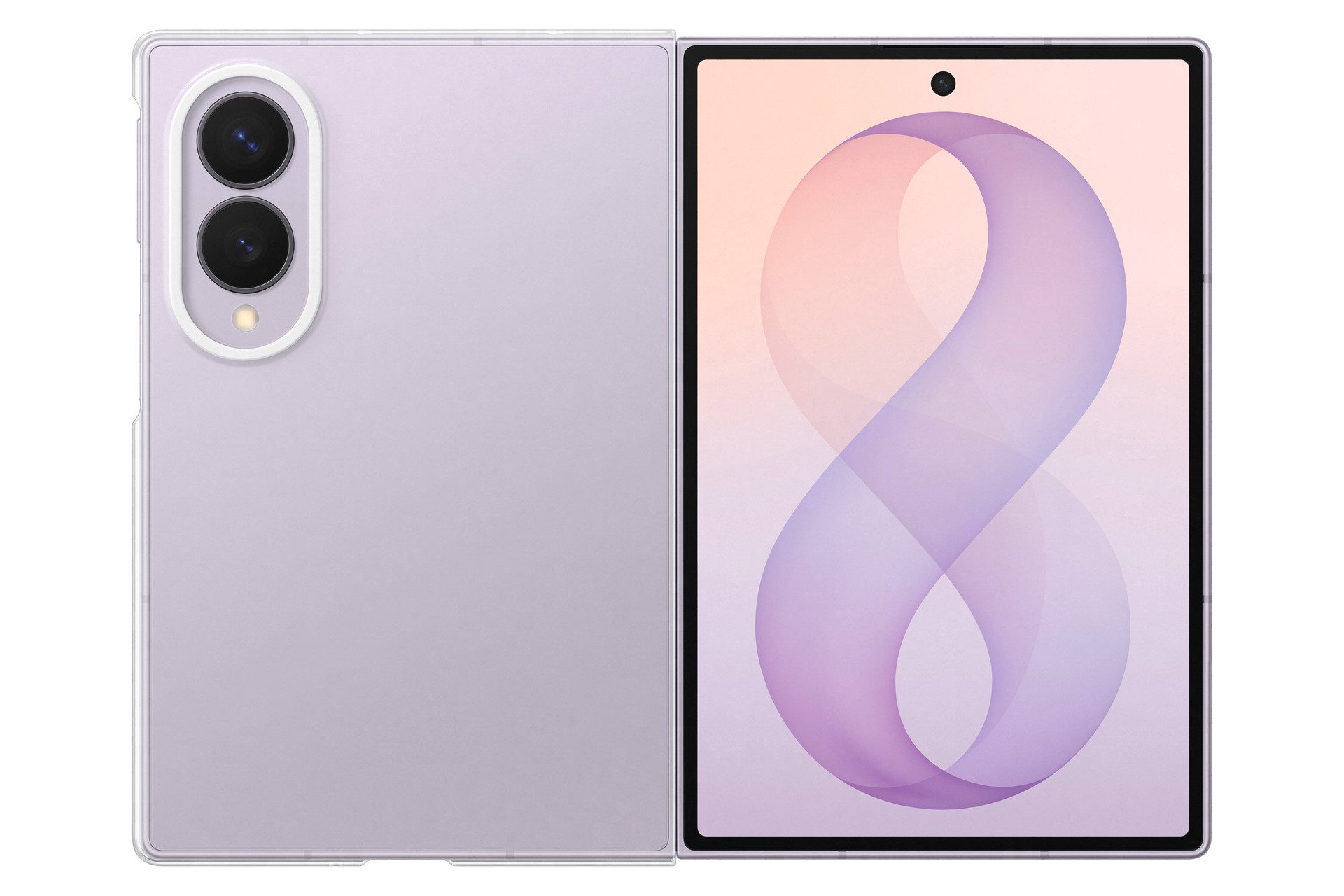 Samsung Smartphone-Hülle Clear Case für Galaxy Fold8, Backcover, Schutzhülle, Handyschutzhülle, Case, Schutzcase, stoßfest