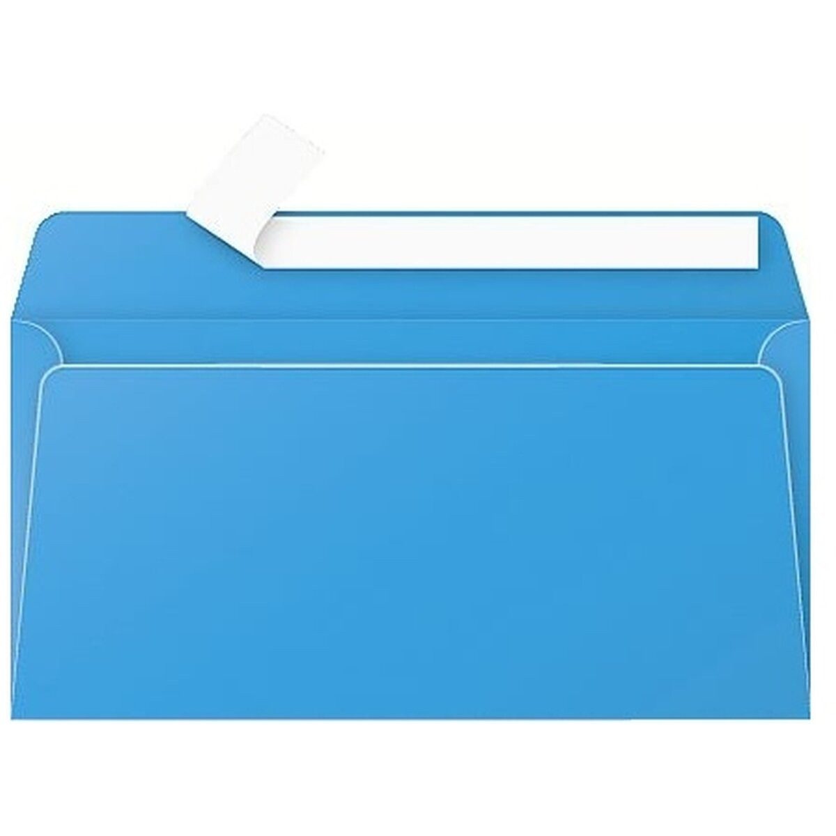 CLAIREFONTAINE Briefumschlag Briefumschlag Pollen DINlang 120g VE=200 Stück Haftklebung karibik