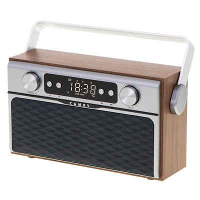 Camry CR 1183 Retro-Radio (Bluetooth, Retro Radio, AUX, USB, Akku, Vintage, Kofferradio, FM Radio)