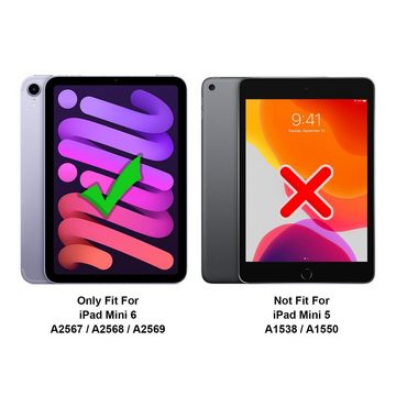 CoolGadget Tablet-Hülle Ultraleichte Schutzhülle für iPad Mini 6 21,1 cm (8,3 Zoll), Kantenschutz Slim Case für Apple iPad Mini 2021 6. Gen. Tablet Hülle