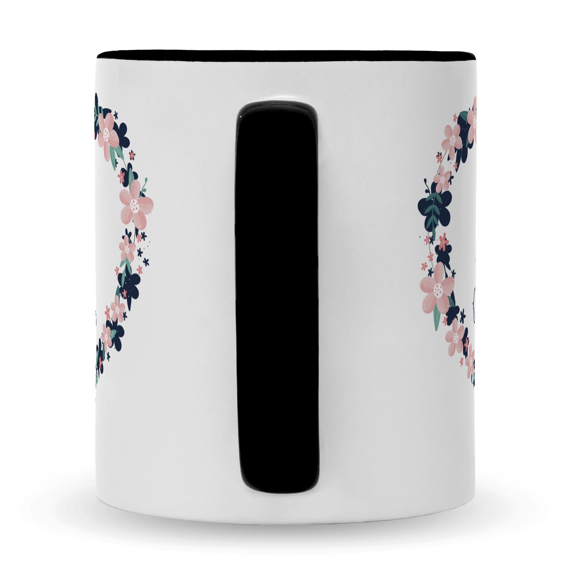 Tasse Mama für Tasse Spruch Keramik, mit Geschenk Muttertag, Muttertag zum GRAVURZEILE bedrucktes Weiß Schwarz Bedruckte zum Alles - gute