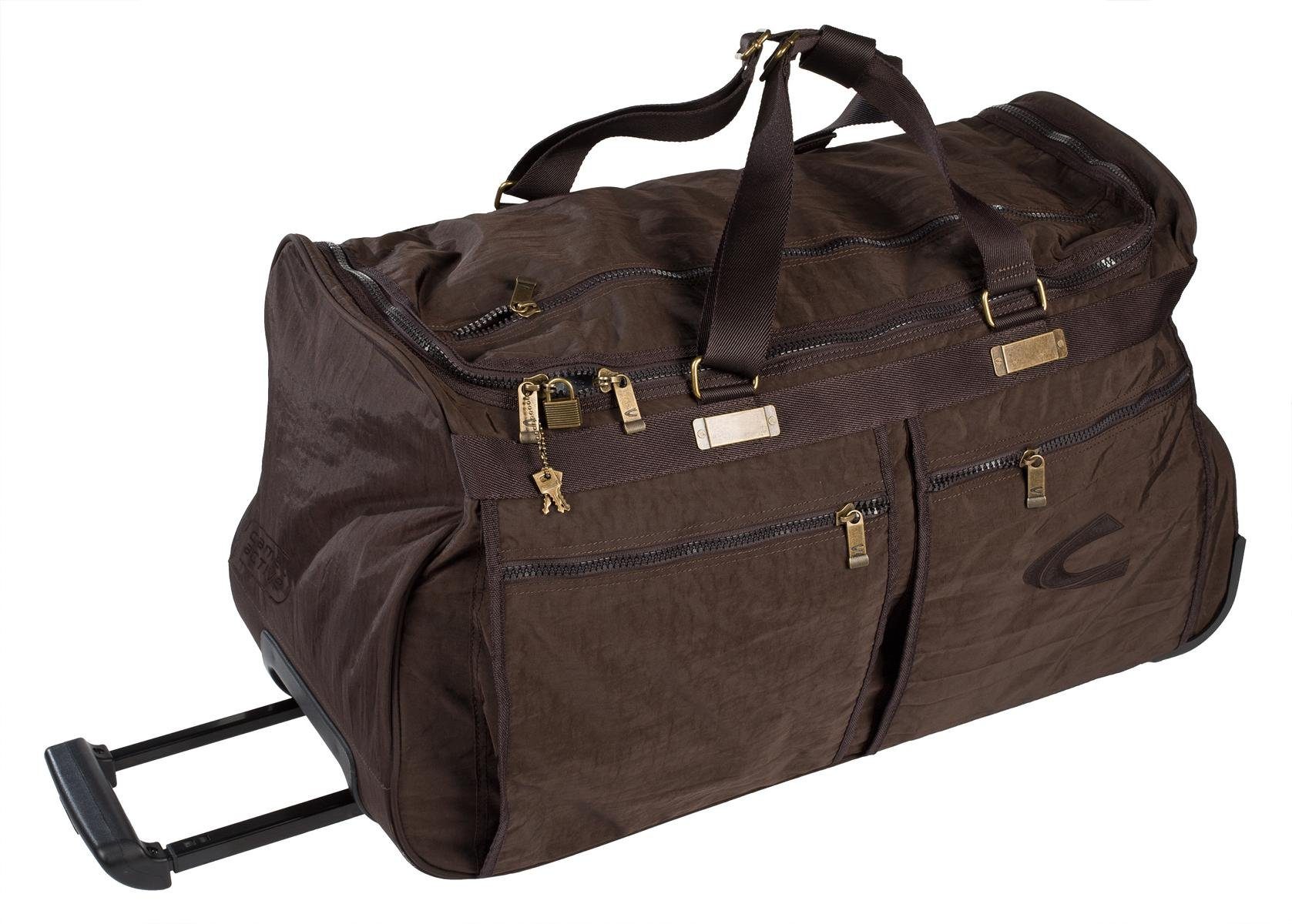 Reisetasche camel active Rollenreisetasche beige journey