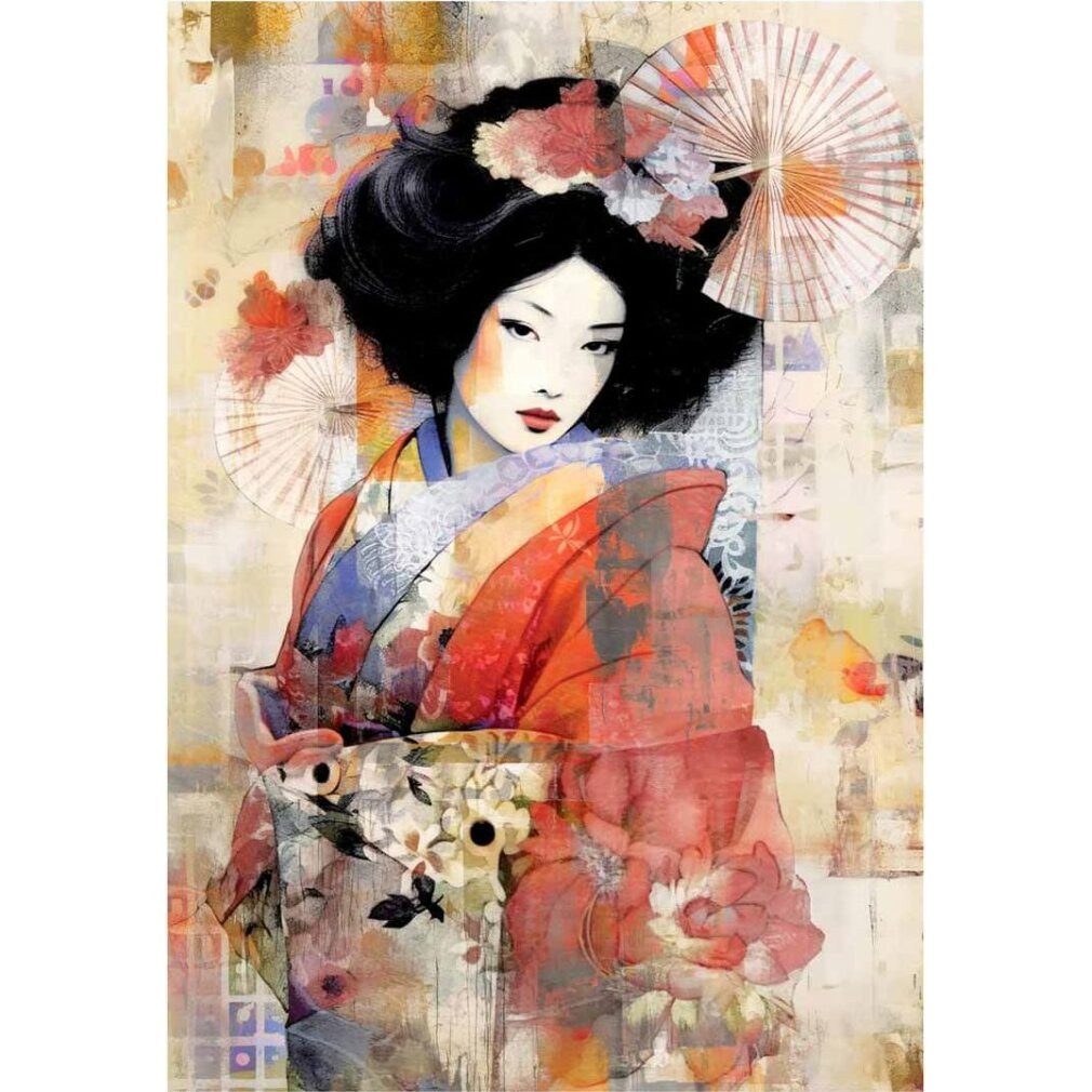 ANATOLIAN Puzzle ANATOLIAN Geisha Puzzle 500 Teile, Puzzleteile