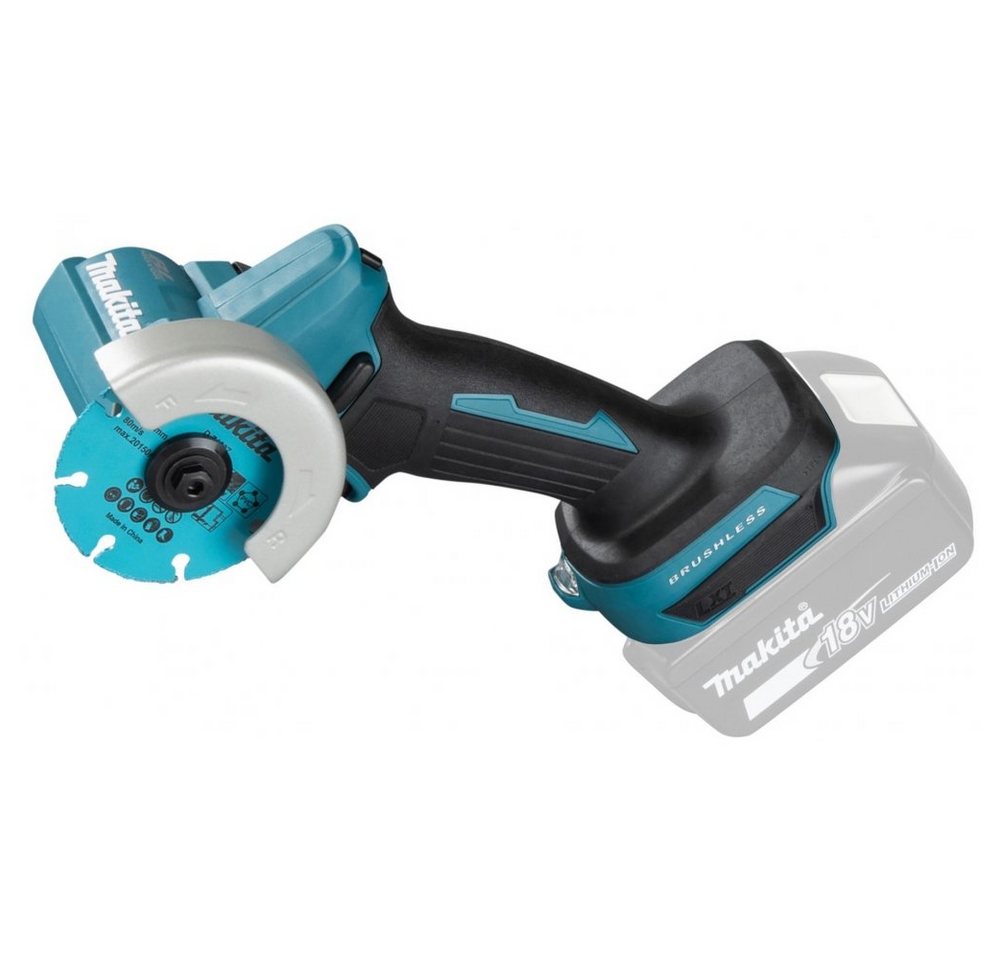Thumbnail - Makita Akku-Winkelschleifer DMC300Z solo - Akku-Multimaterialschneider - blau/schwarz