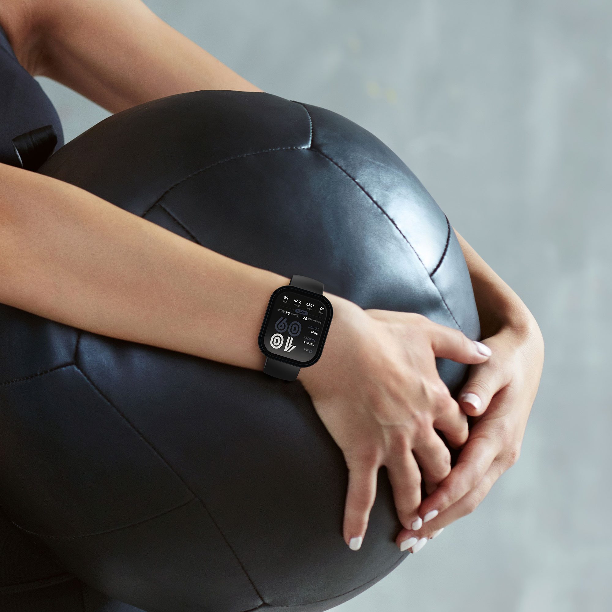 kwmobile 2x Glas Hülle für Amazfit Bip 6 Smartwatch, 2-tlg., Schutzhülle Fullbody Fitnesstracker Case Set aus Glas