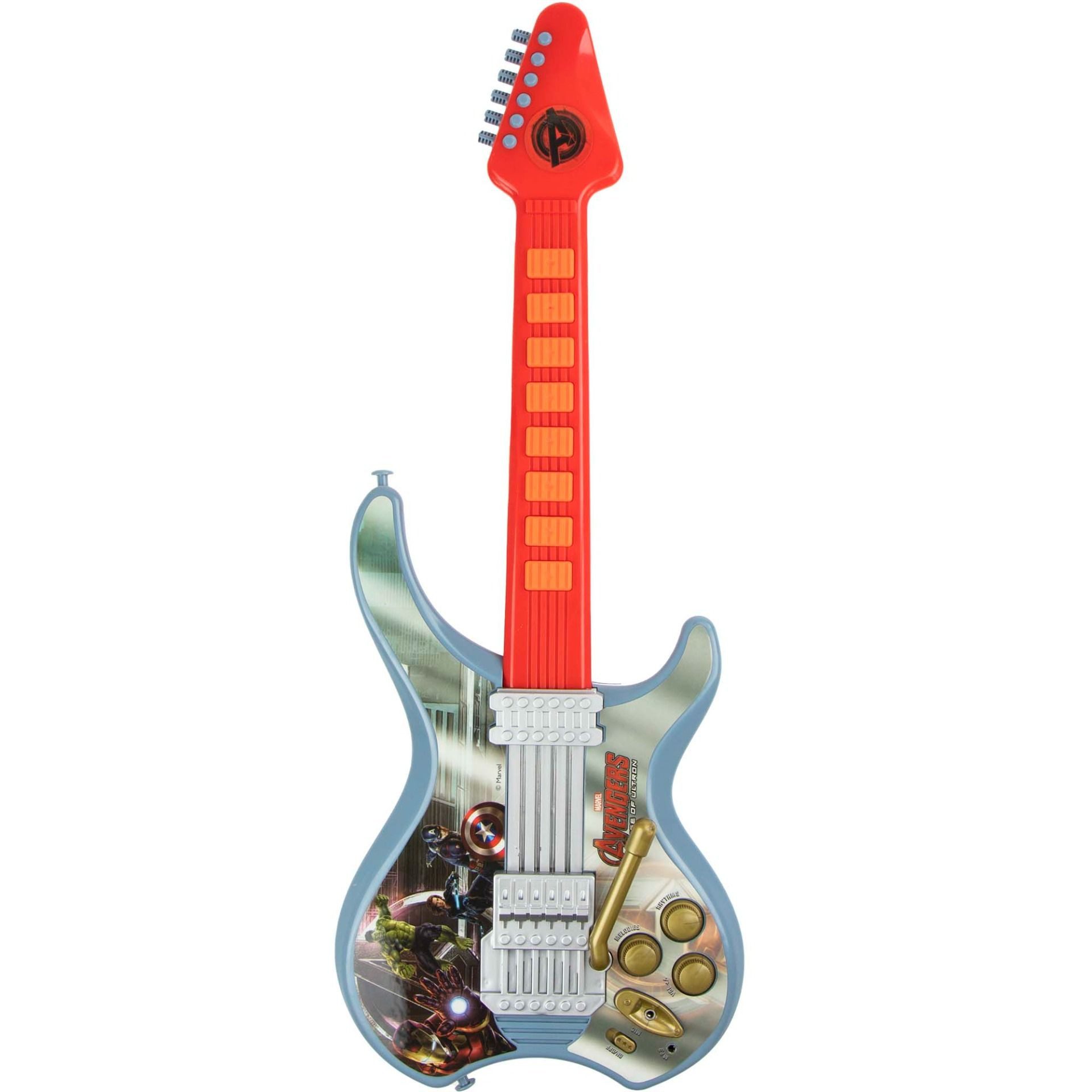 Spielzeug-Musikinstrument Elektronische Gitarre – Mit Schutzbrille für kleine Musikhelden