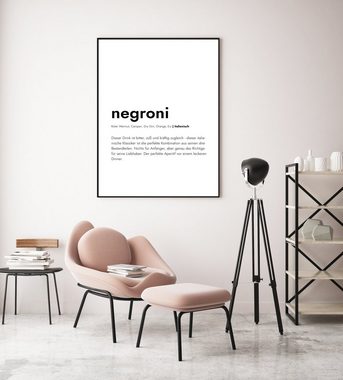 MOTIVISSO Poster Negroni - Definition