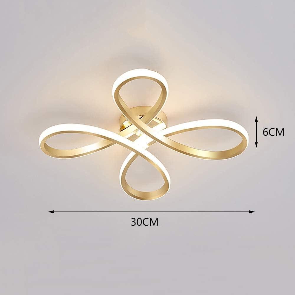 Goeco Deckenleuchte LED Deckenleuchte, dimmbares Kreativlicht, günstig online kaufen