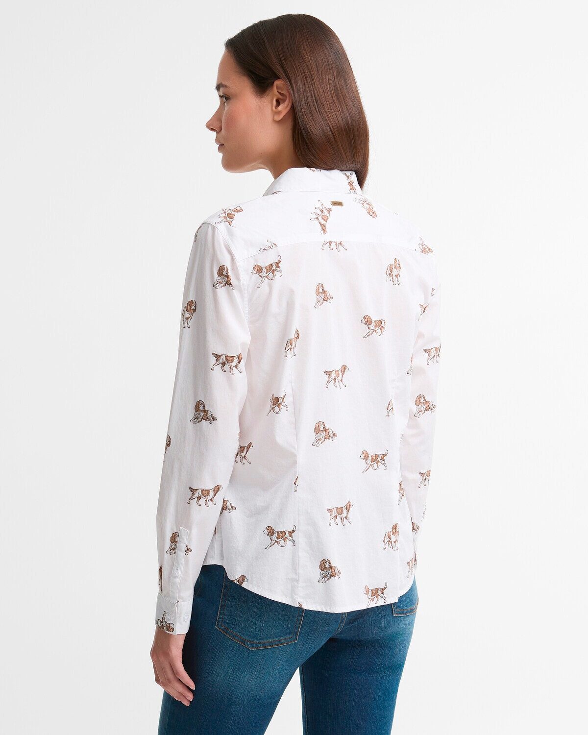 Barbour Druckbluse Bluse Brambles