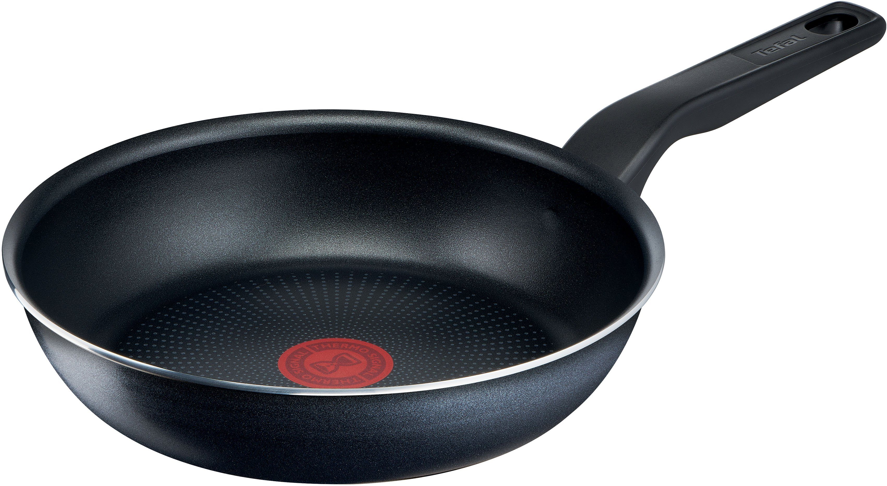 Tefal Pfannen-Set XL Force, Aluminium (Set, 2-tlg., je 1 Pfanne Ø 24/28 cm, H: 6 cm), Antihaft, Thermo-Signal, tiefe Form, alle Herdarten außer Induktion