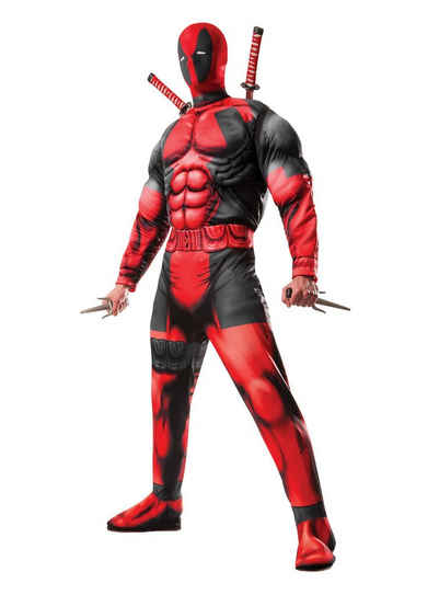 Rubie´s Kostüm Deadpool, Lizenziertes Deadpool Outfit von Marvel