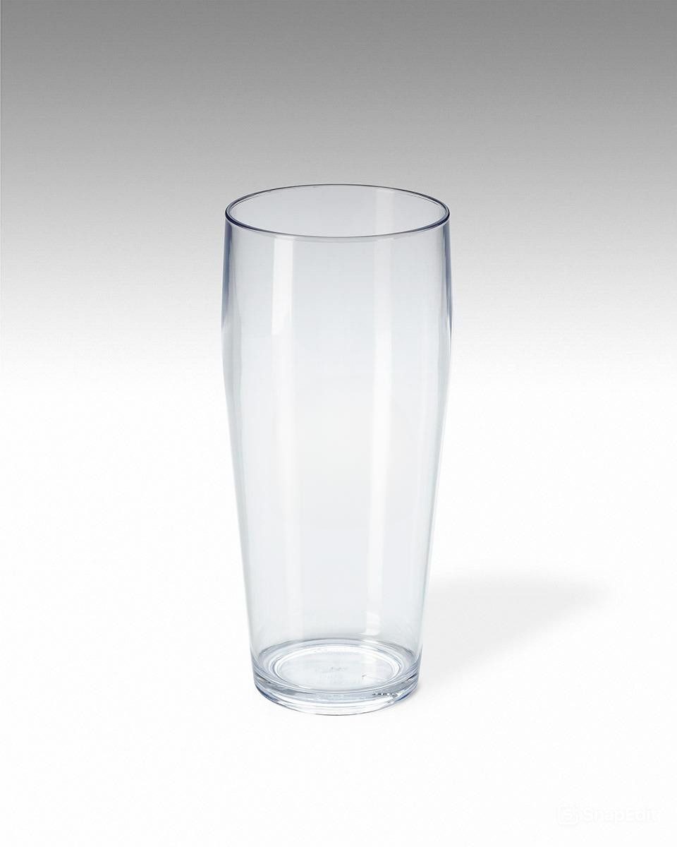 Bierglas 2er-Set Bierbecher Willi 0,5L aus Kunststoff