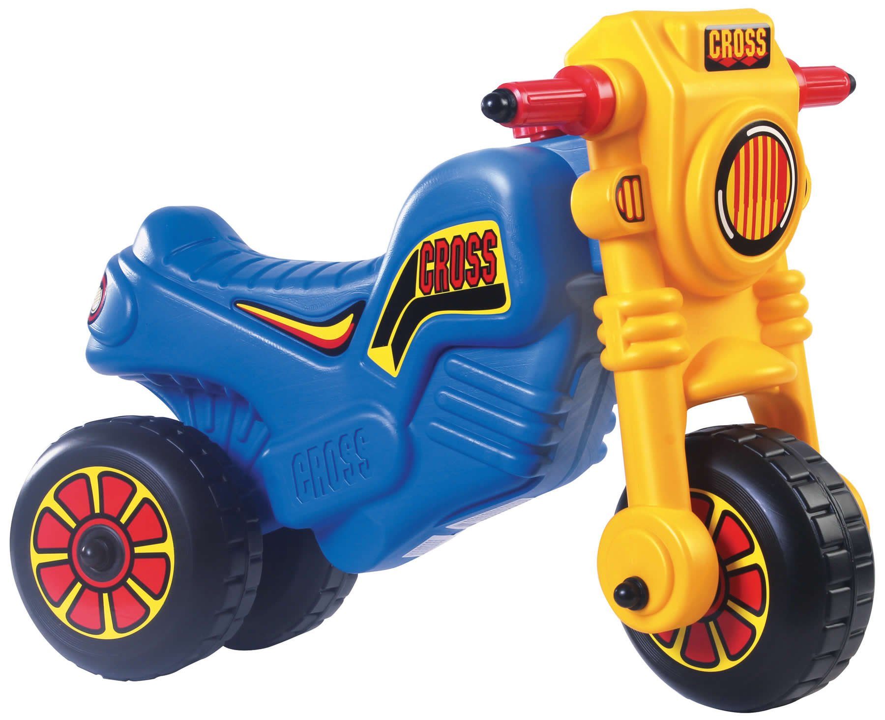 Rutschmotorrad Rutscher Cross 1 Kinder Laufrad Lauflernrad blau