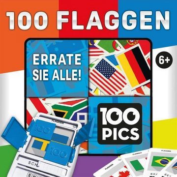 BrainBox Spiel, 100 PICS Flaggen (Spiel)