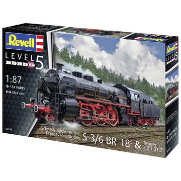 Revell® Modellbausatz 1:87 Schnellzuglokomotive mit Tender