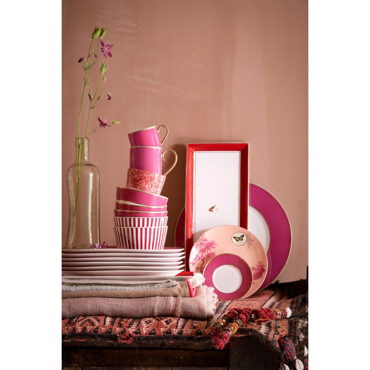 PiP Studio Tasse Becher Royal Tiles Dark Pink (Mittel)
