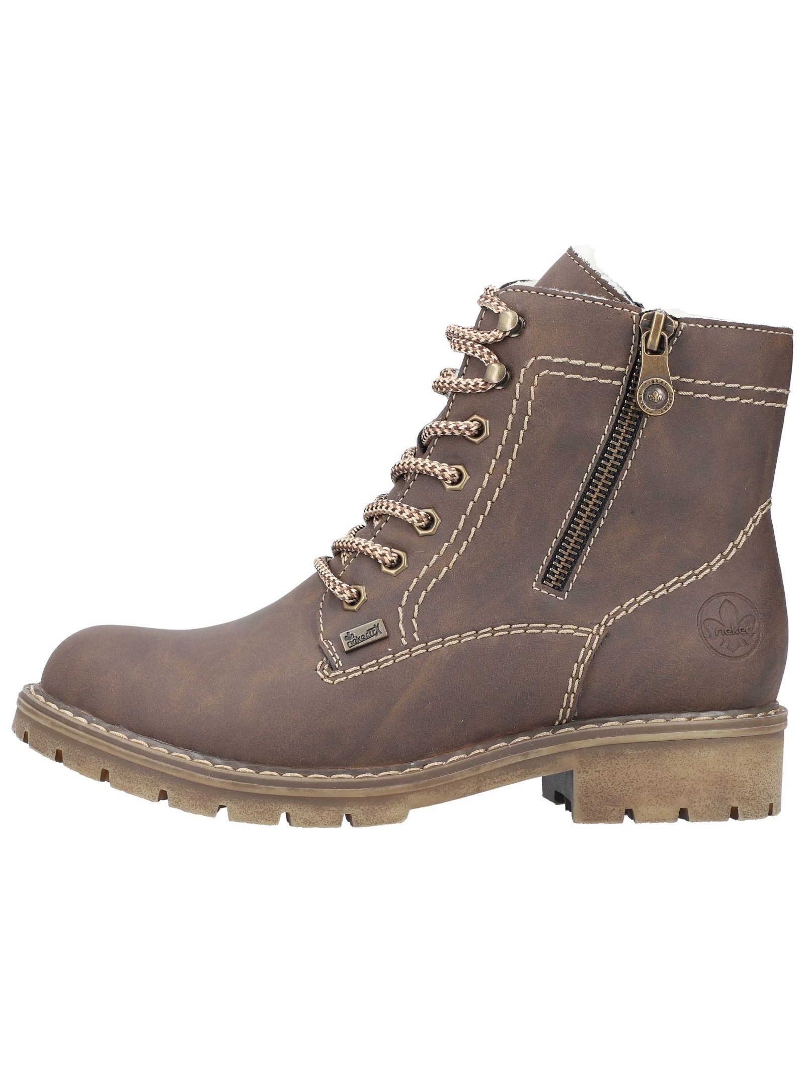 Rieker Rieker Stiefelette Lederimitat Schnürstiefelette
