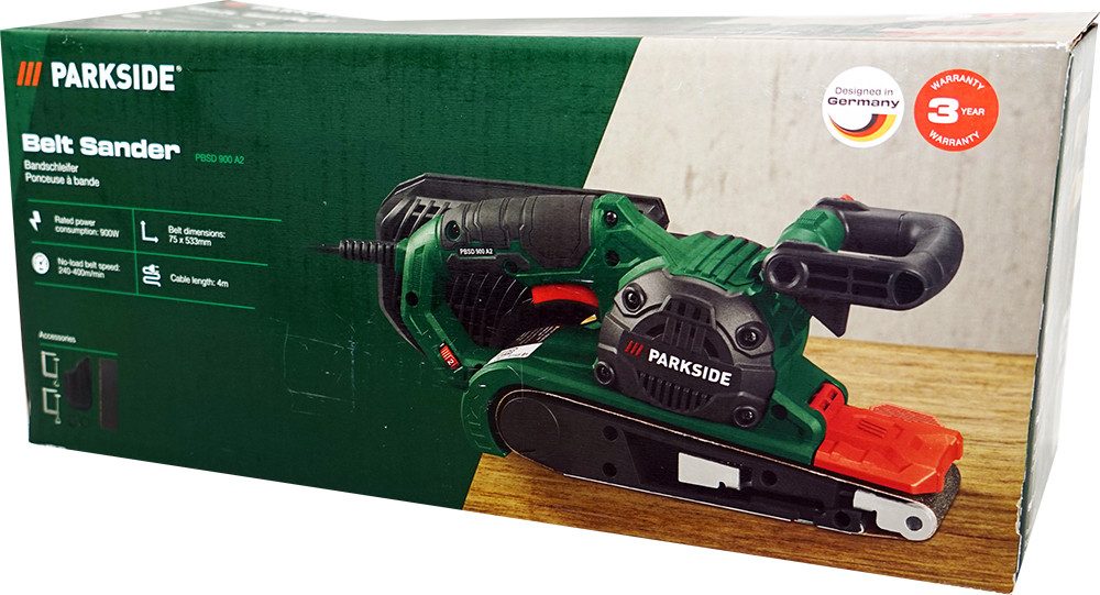 Parkside Bandschleifer PBSD 900 A2, 900W, günstig online kaufen