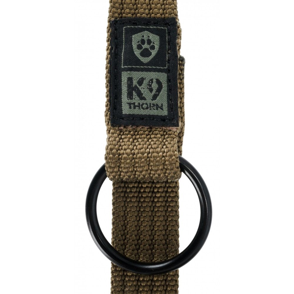K9 Thorn Hundeleine Taktische Hunde-Leine mit Kong Karabiner - Größe: XL - schwarz