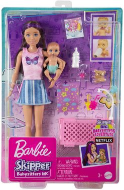 Barbie Anziehpuppe Skipper Babysitters Inc., Sleepy Baby Skipper