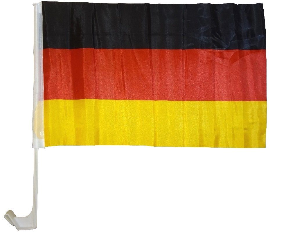 trends4cents Flagge Autoflagge 30 x 40 cm Auto Flagge Fahne Autofahne Fensterflagge (Deutschland), Autofahne