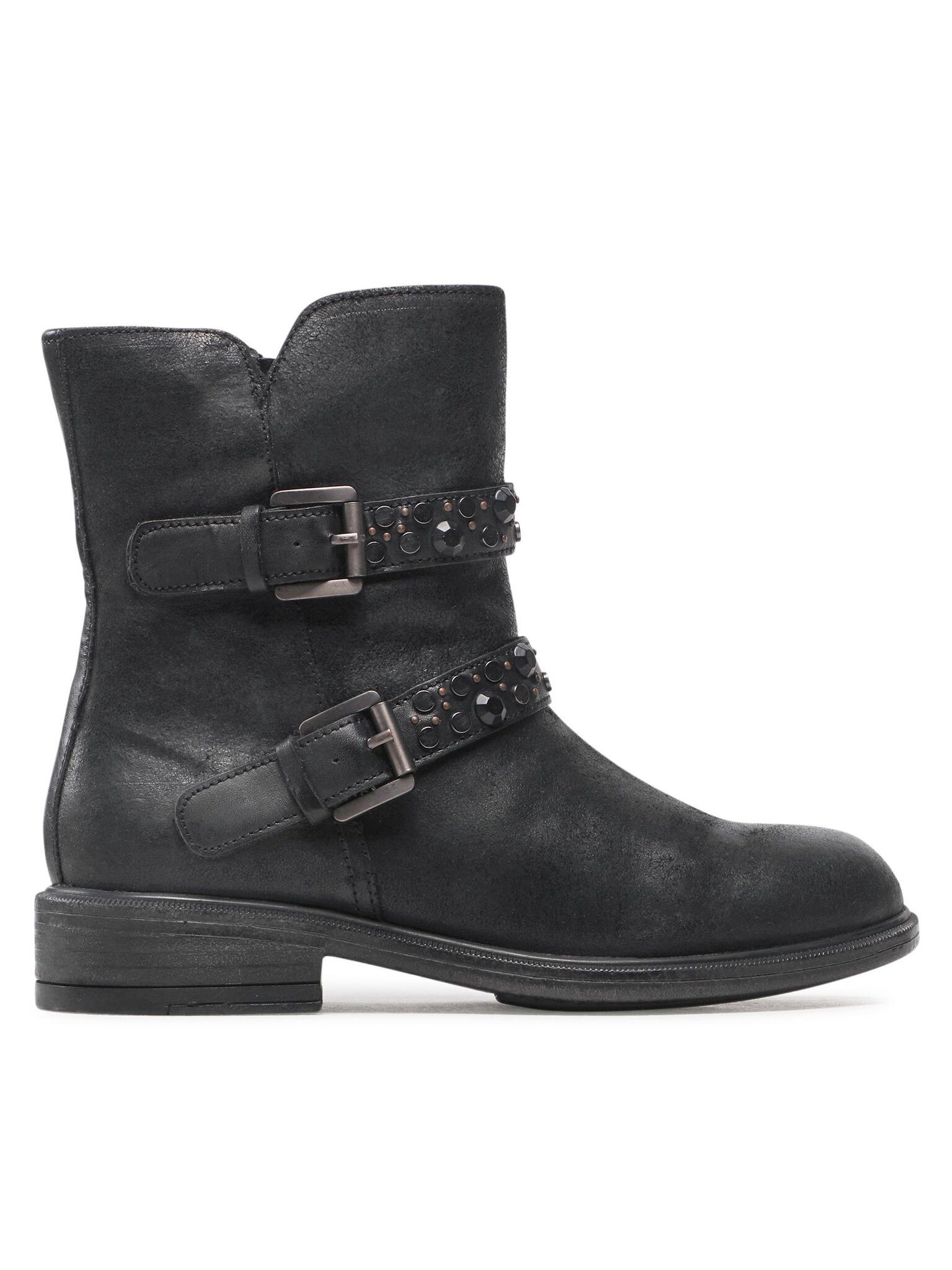 Geox Stiefeletten D Catria F D26LQF 07743 C9999 Black Stiefelette
