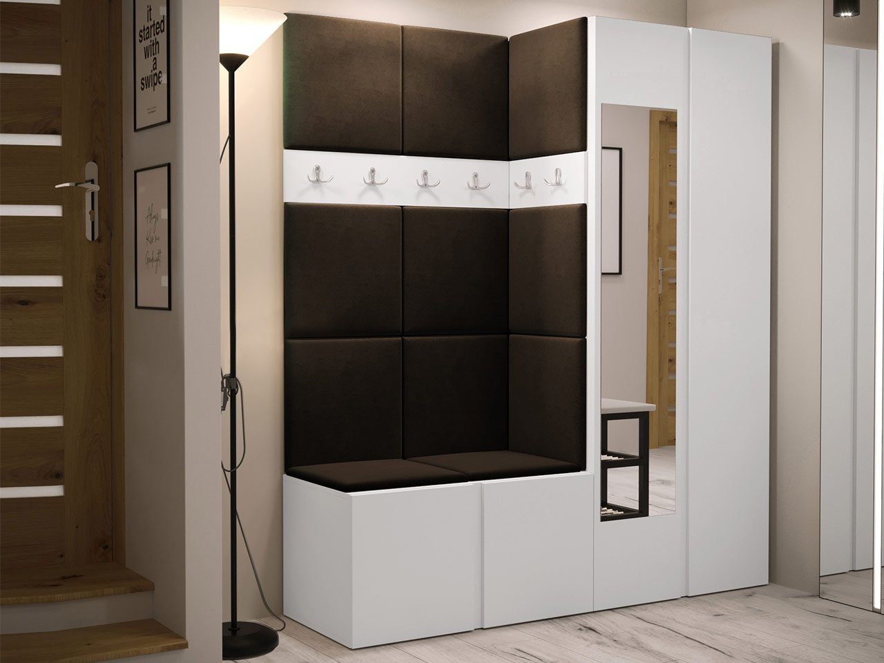MIRJAN24 Garderoben-Set Orion XII, (Komplett-Set, Schrank, günstig online kaufen