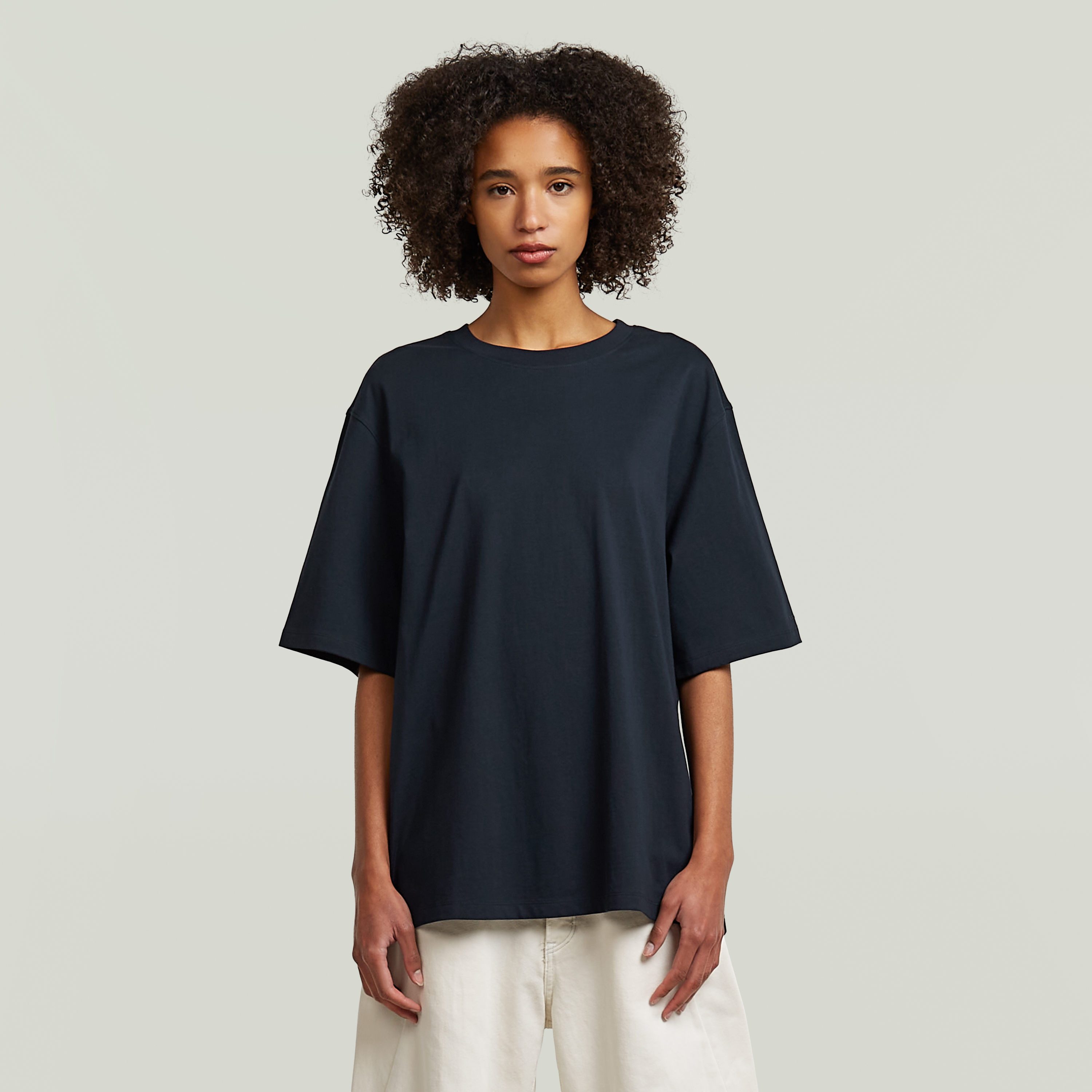 G-STAR T-Shirt Relaxed Wmn Oversize mit Rundhalsform