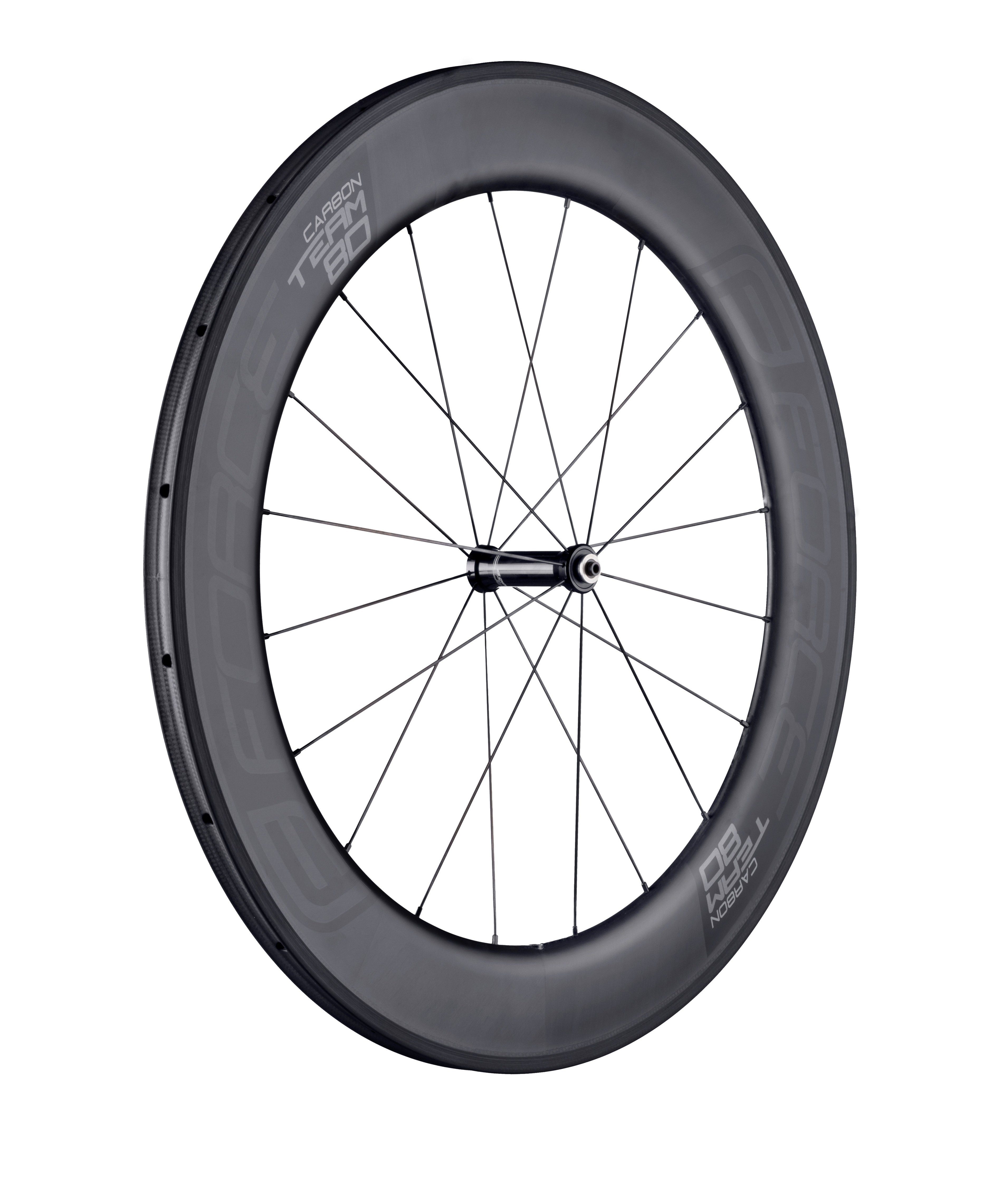 FORCE road wheel Fahrrad-Laufrad 80 CARBON TEAM FORCE tubular front