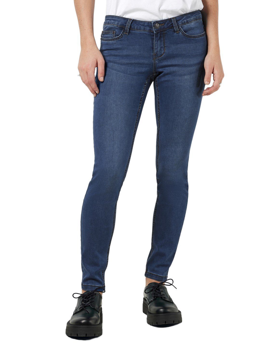 Stretch Noisy Skinny-fit-Jeans NMBILLIE may mit