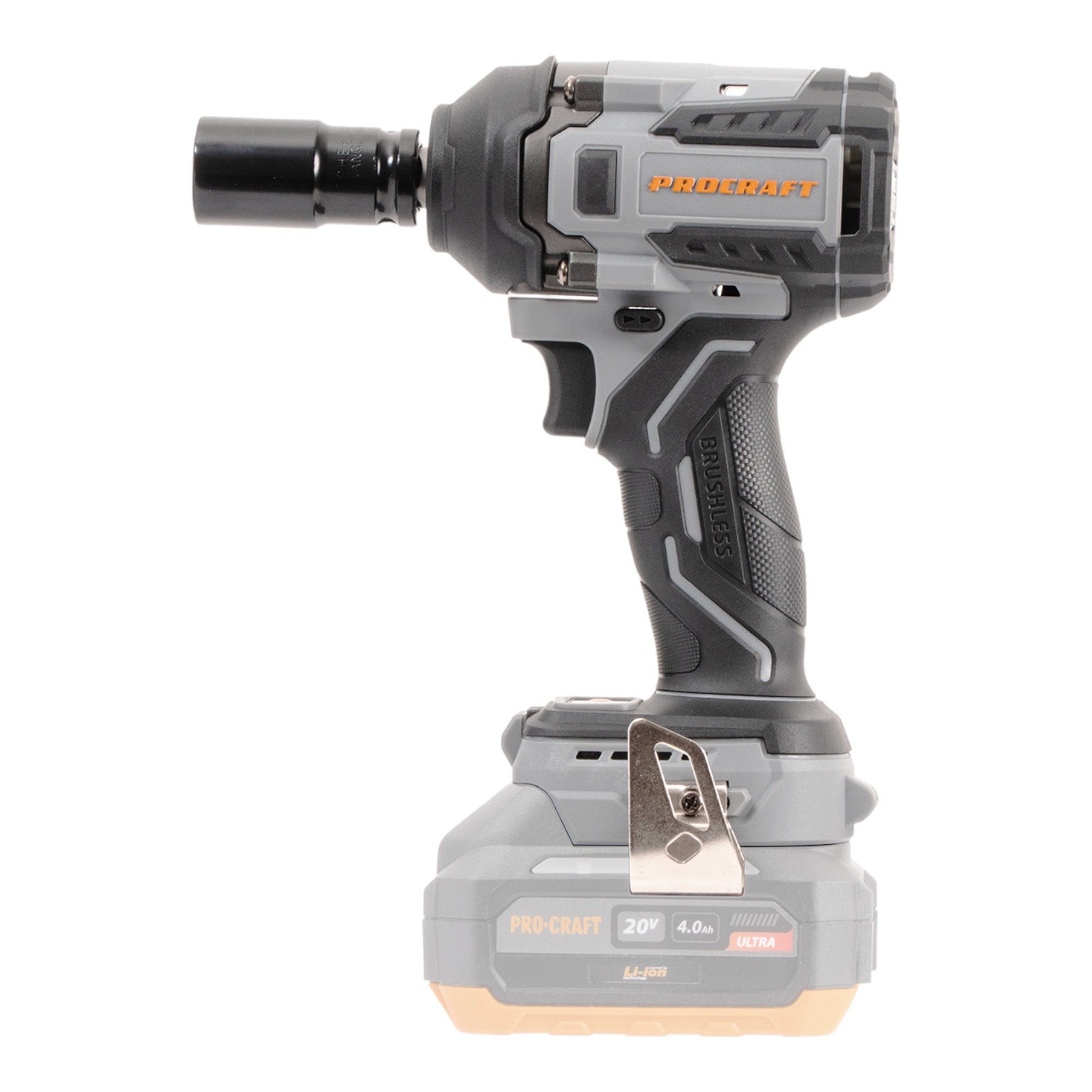 PROCRAFT industrial Akku-Schlagschrauber IW550Abb 20 V 550 Nm 1/2" + 1x Akku 2,0 Ah - ohne Ladegerät