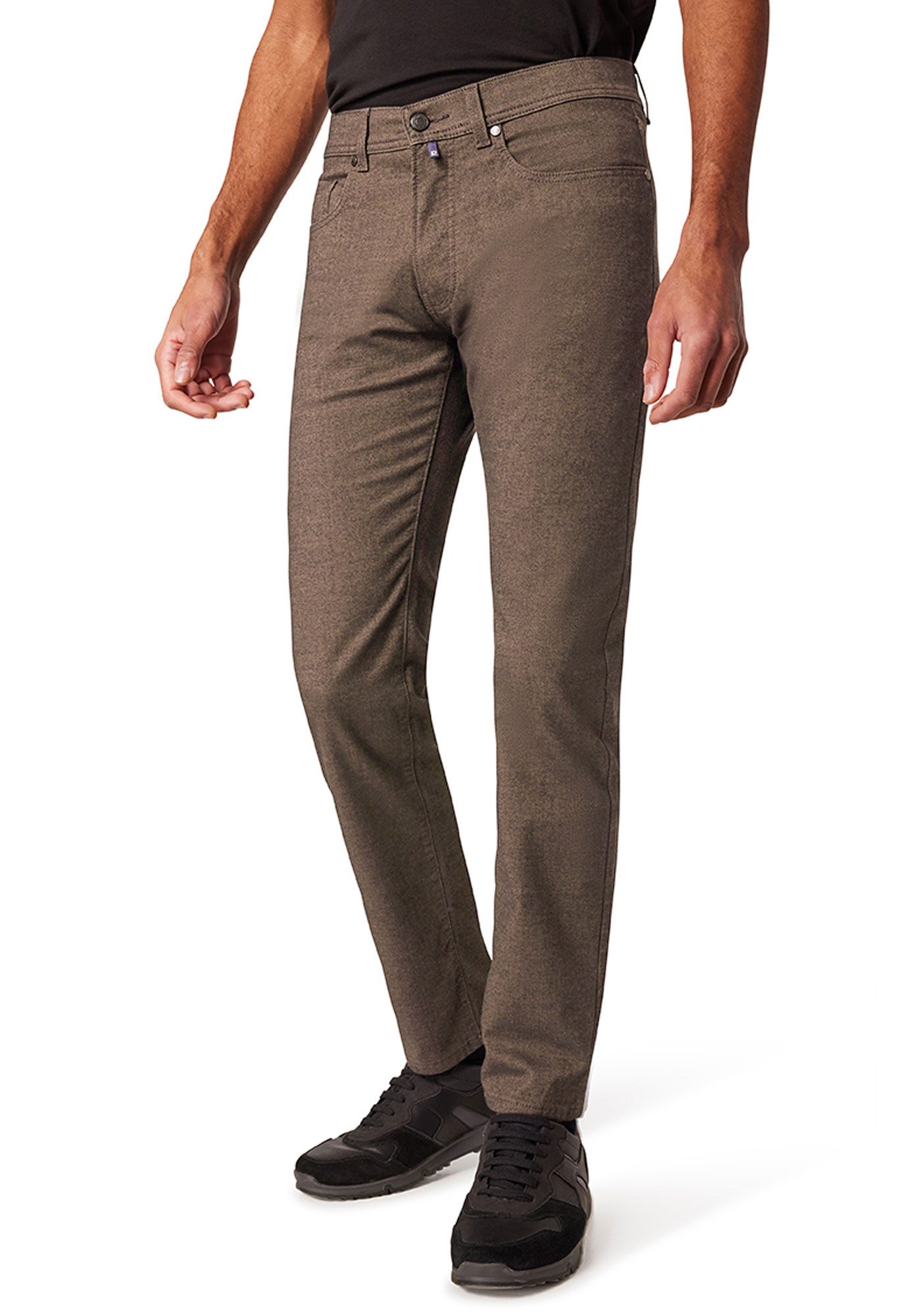 Pierre Cardin 5-Pocket-Hose Lyon Tapered Wool günstig online kaufen