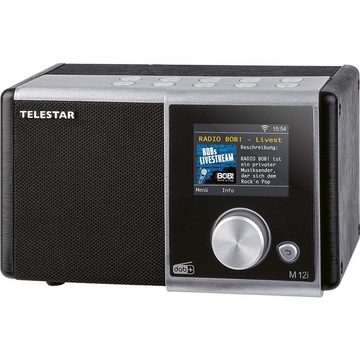TELESTAR DIRA M 12i Internetradio USB Musikplayer MP3 Speichertasten Internet-Radio (Internetradio, 15 W, digitaler Soundprozessor (DSP) und Equalizer)