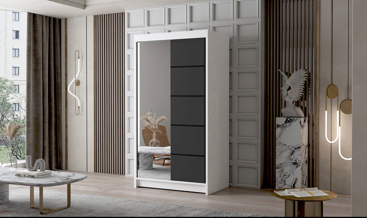 Sofnet Kleiderschrank Letto III (mit Spiegel, günstig online kaufen