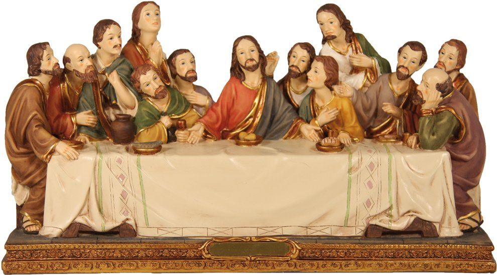 Dekofigur Abendmahl Letztes Heiligenfigur dekoprojekt cm 16,2