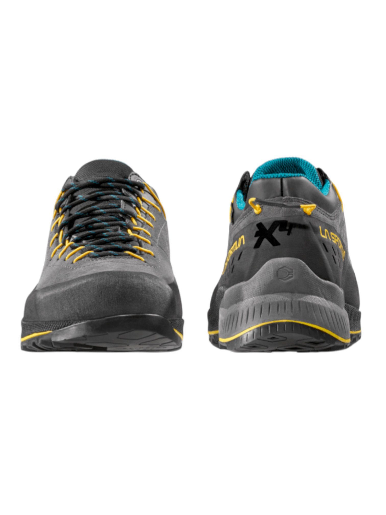 La Sportiva TX 4 Evo GTX (Zustieg, Wildleder, wasserdicht) carbongrau/gelb Herren Wanderschuh