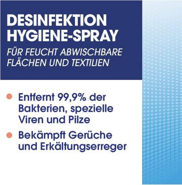 SAGROTAN Hygiene-Spray Aerosol 400 ml Oberflächen-Desinfektionsmittel (1-St. Entfernt 99,9% der Bakterien)
