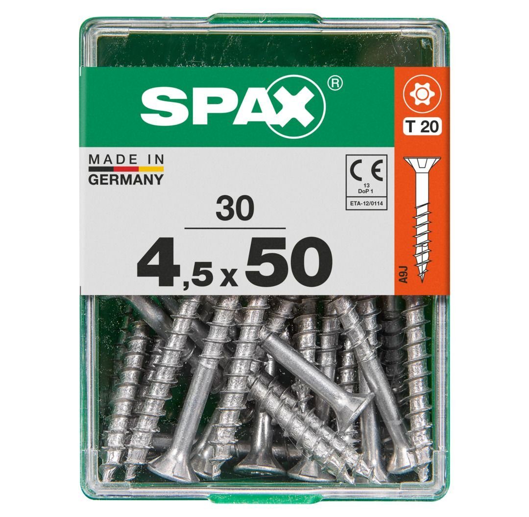SPAX Holzbauschraube - 50 20 4.5 TX x Universalschrauben 30 mm Spax