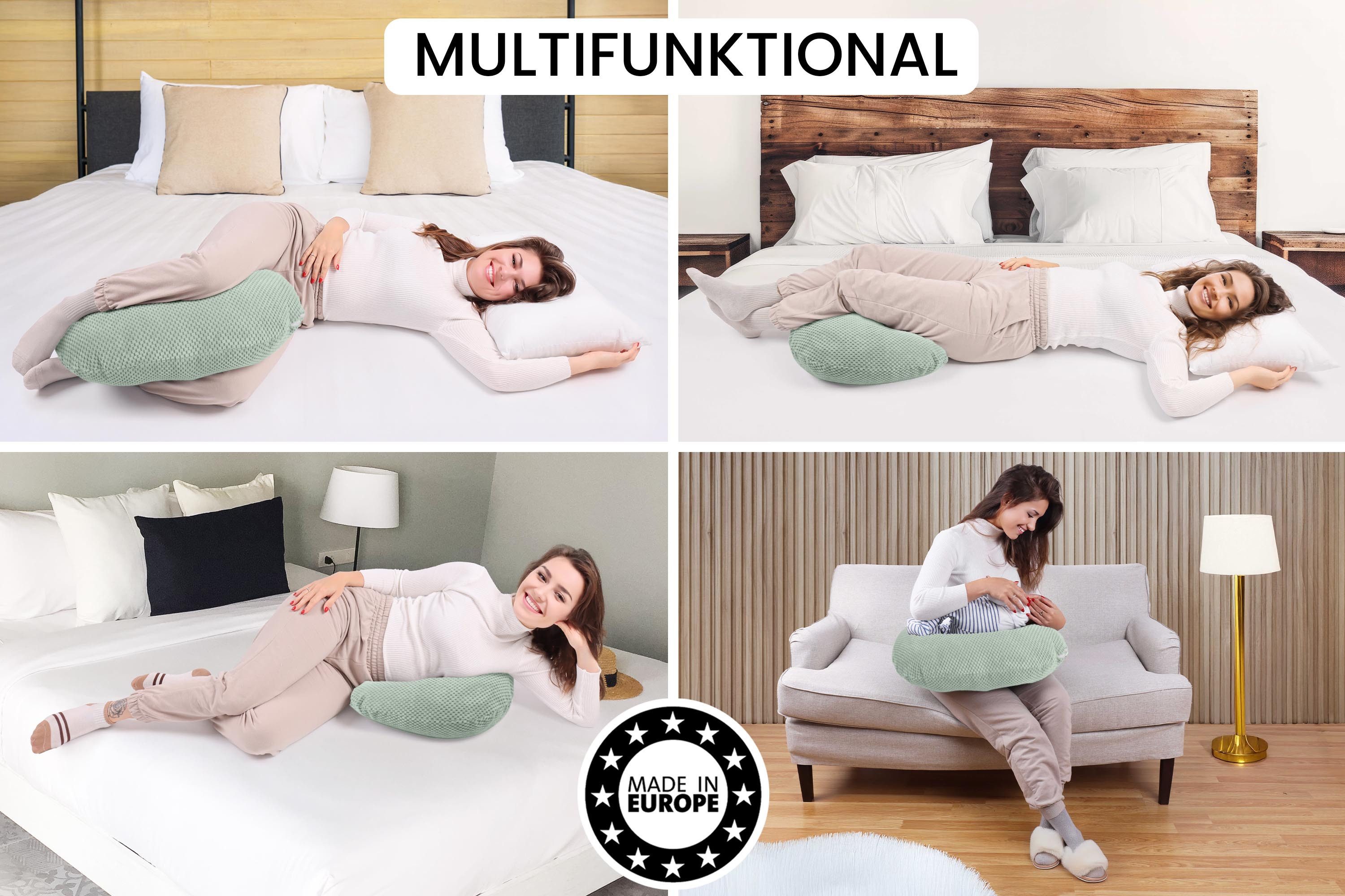 Amilian Stillkissen - Stillmond - Schwangerschaftskissen - Lagerungskissen, günstig online kaufen