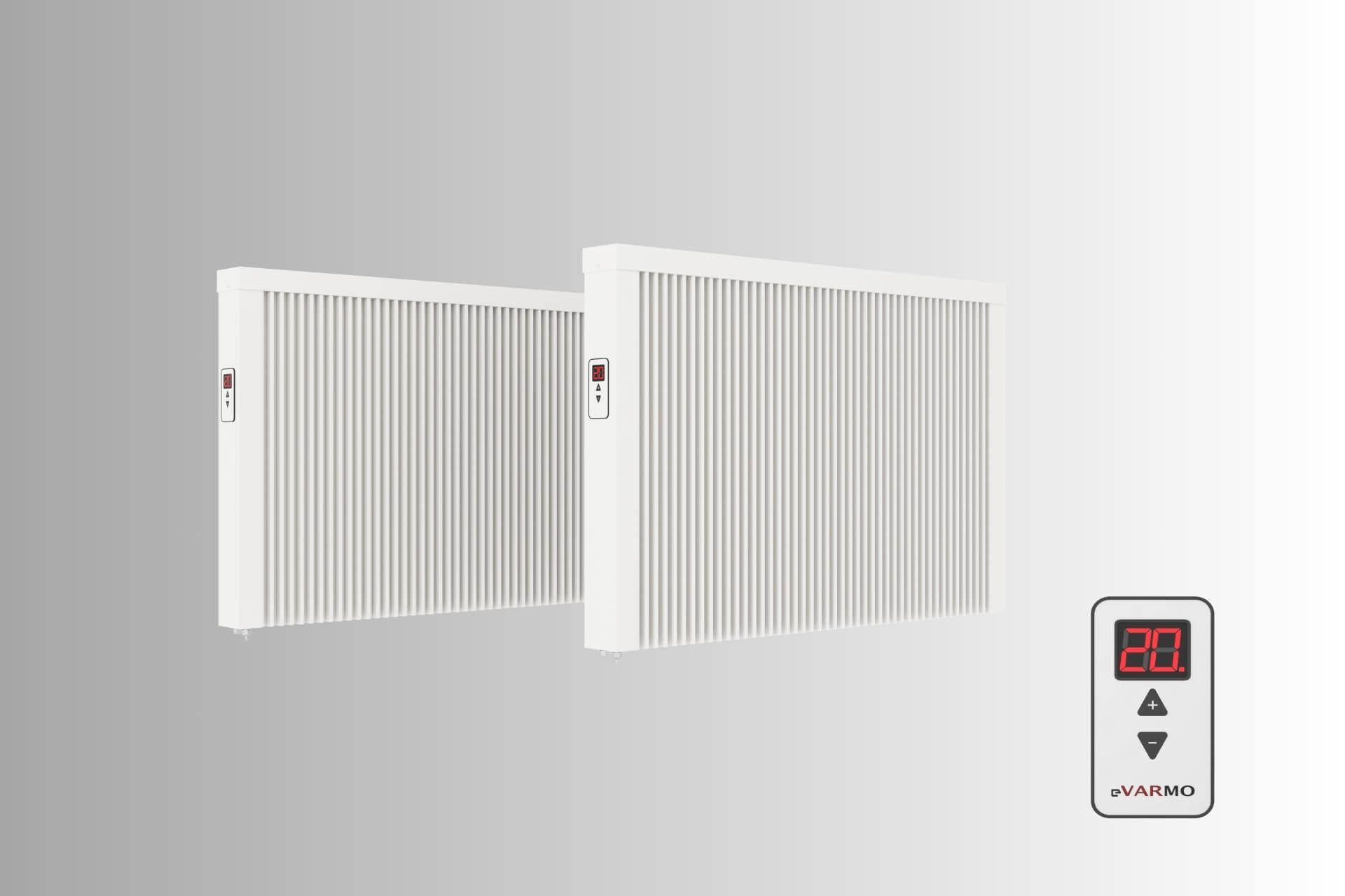 eVARMO Elektro-Heizkörper Paketset nach Wattzahl Flächenspeicherheizung günstig online kaufen