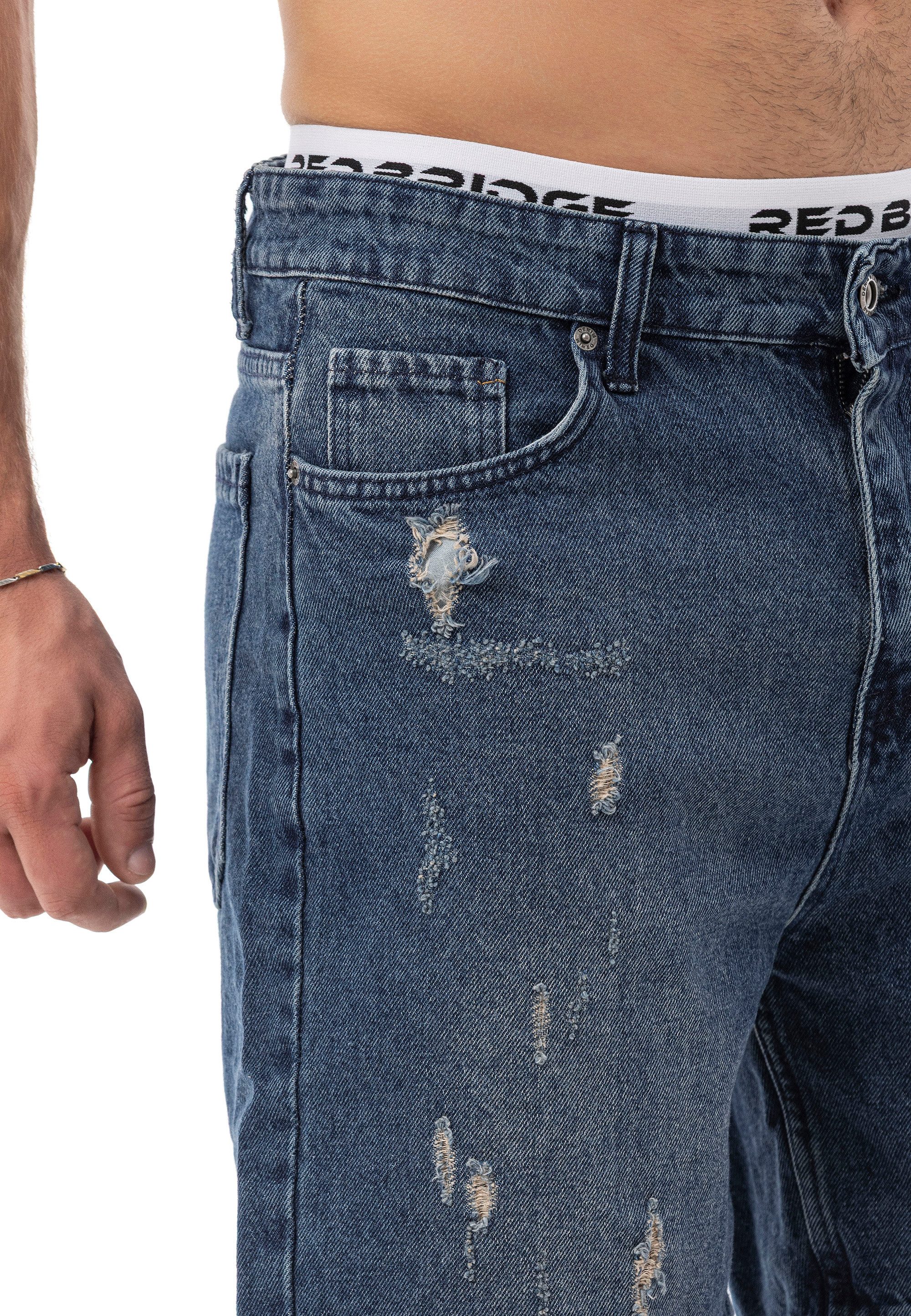 RedBridge Jeansshorts mit Destroy-Details – Kurze Hose, 5-Pocket, Regular Fit – Bild 5 von 5