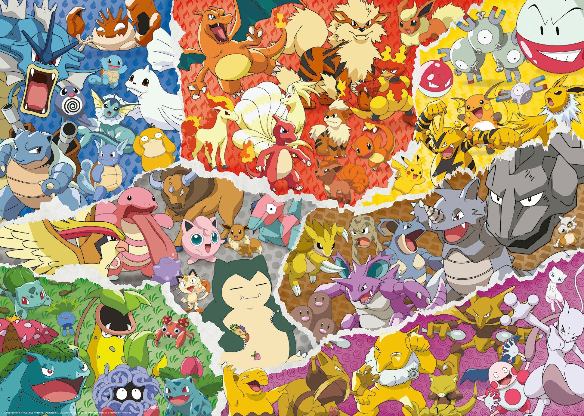 Germany Ravensburger Pokémon Made Puzzleteile, 1000 Abenteuer, Puzzle in