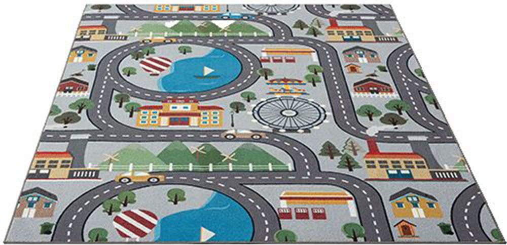 the carpet Teppich Happy Life, rechteckig, Höhe: 4 mm, Life Kinderzimmer Teppich Spielteppich pflegeleicht
