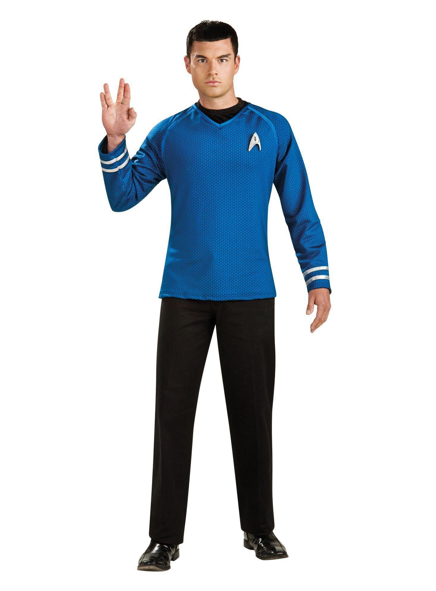 Rubie´s Kostüm Star Trek Spock Uniform Shirt, Original lizenziertes  Kostümteil aus dem 'Star Trek' Reboot (2009)