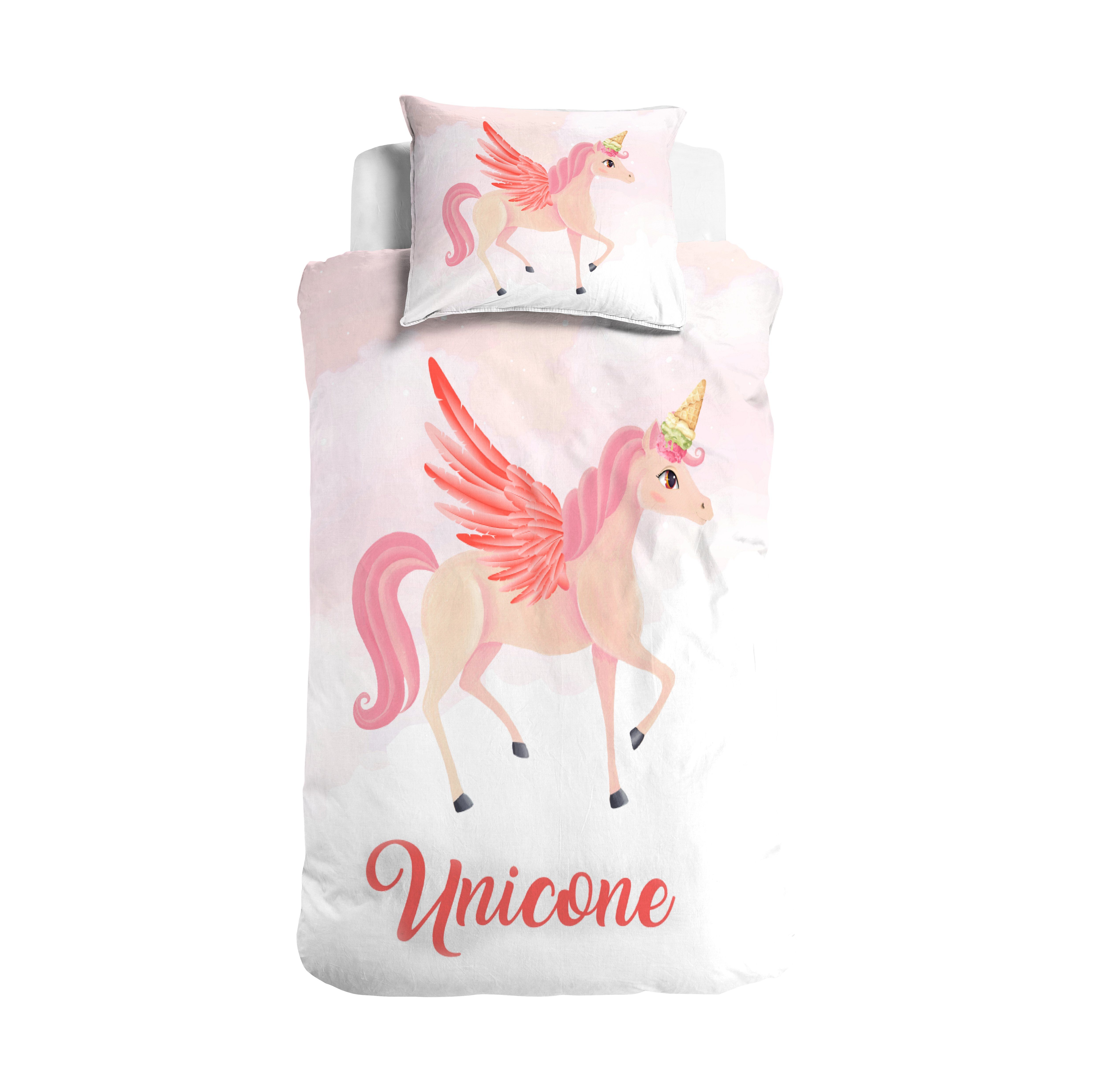 Little Monster Kinderbettwäsche Little Monster Unicone günstig online kaufen